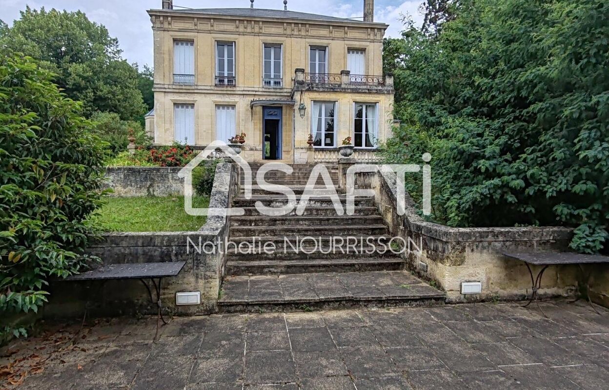 maison 8 pièces 230 m2 à vendre à Lestiac-sur-Garonne (33550)