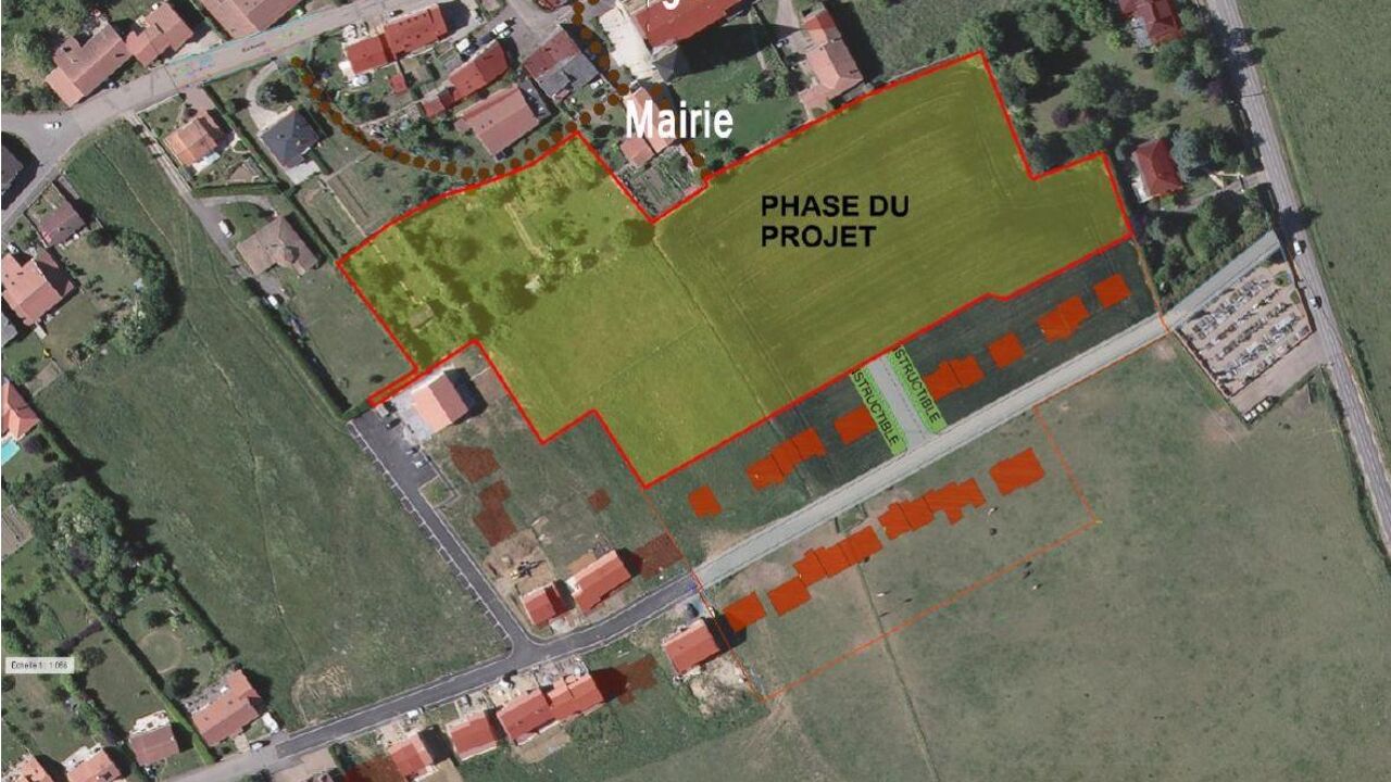 terrain  pièces 770 m2 à vendre à Sainte-Barbe (57640)