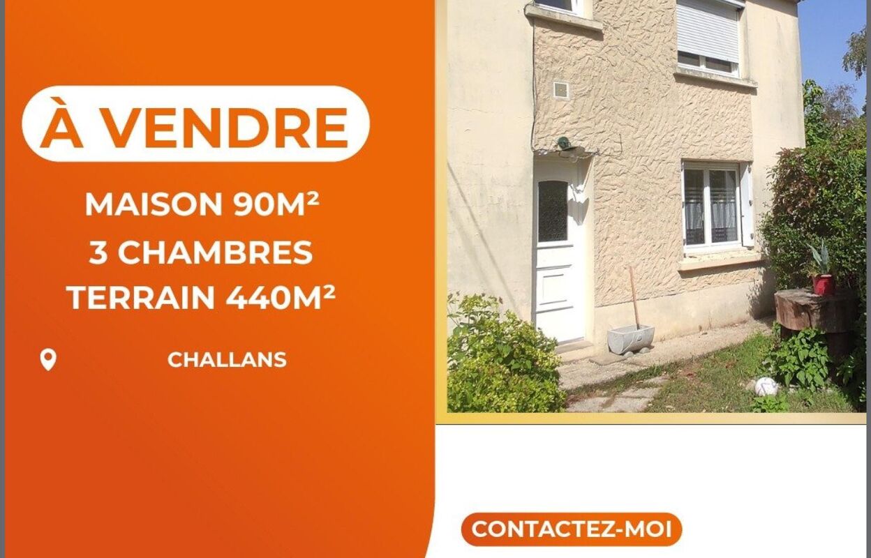 maison 5 pièces 90 m2 à vendre à Challans (85300)