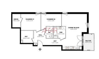 Appartement 3 Pièces 76 m² à vendre à Neydens (74160)