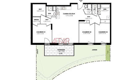 Appartement 4 pièces 554200 €