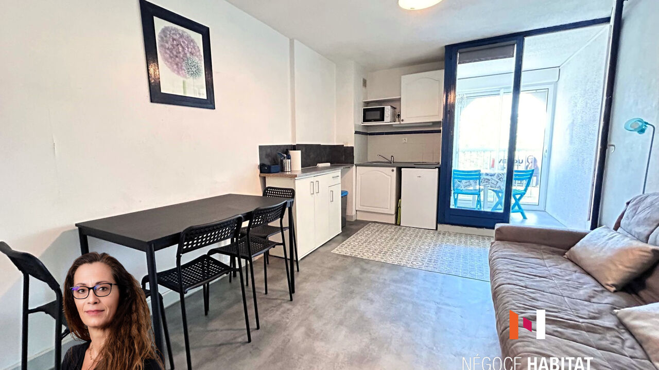 appartement 1 pièces 21 m2 à vendre à Carnon Plage (34280)