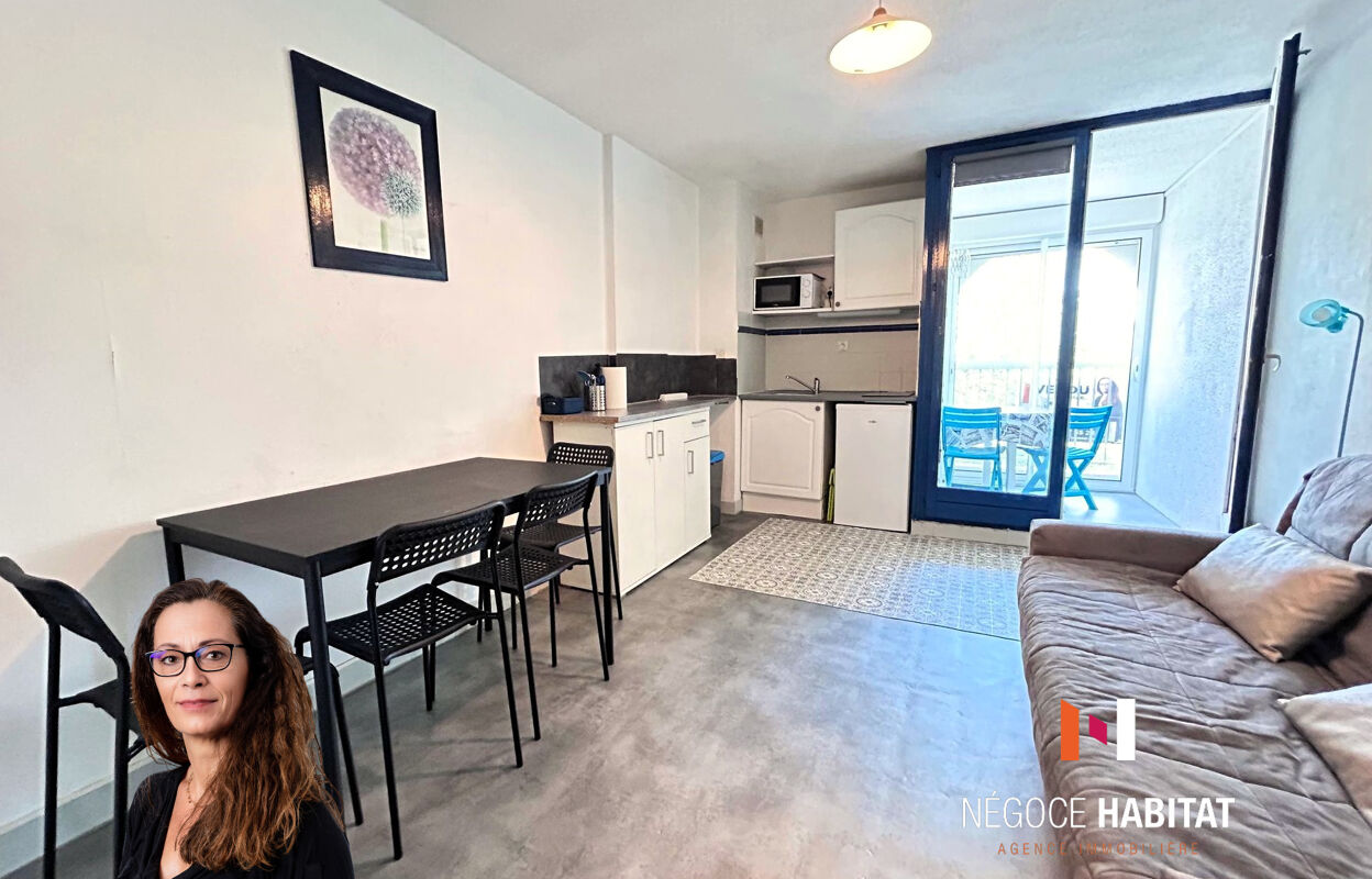 appartement 1 pièces 21 m2 à vendre à Carnon Plage (34280)