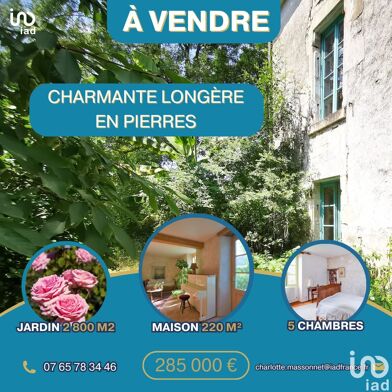 Maison 5 pièces 220 m²