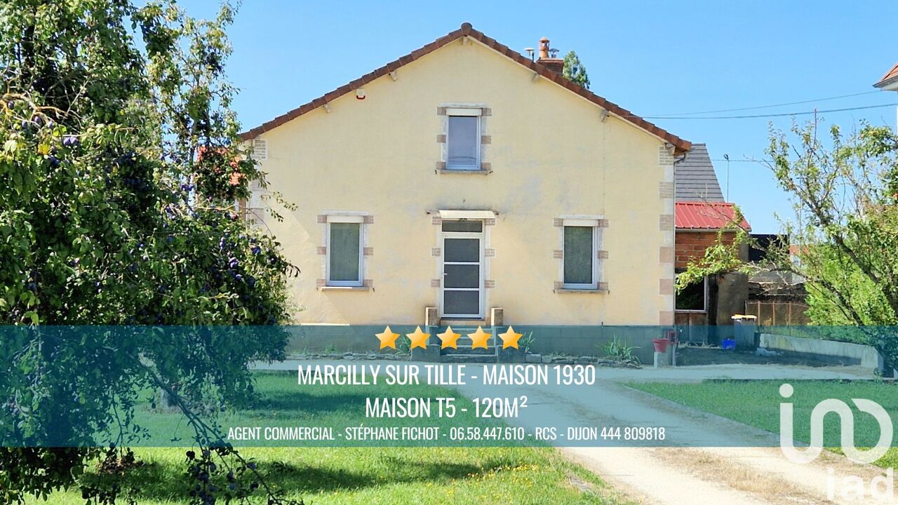 maison 5 pièces 120 m2 à vendre à Marcilly-sur-Tille (21120)