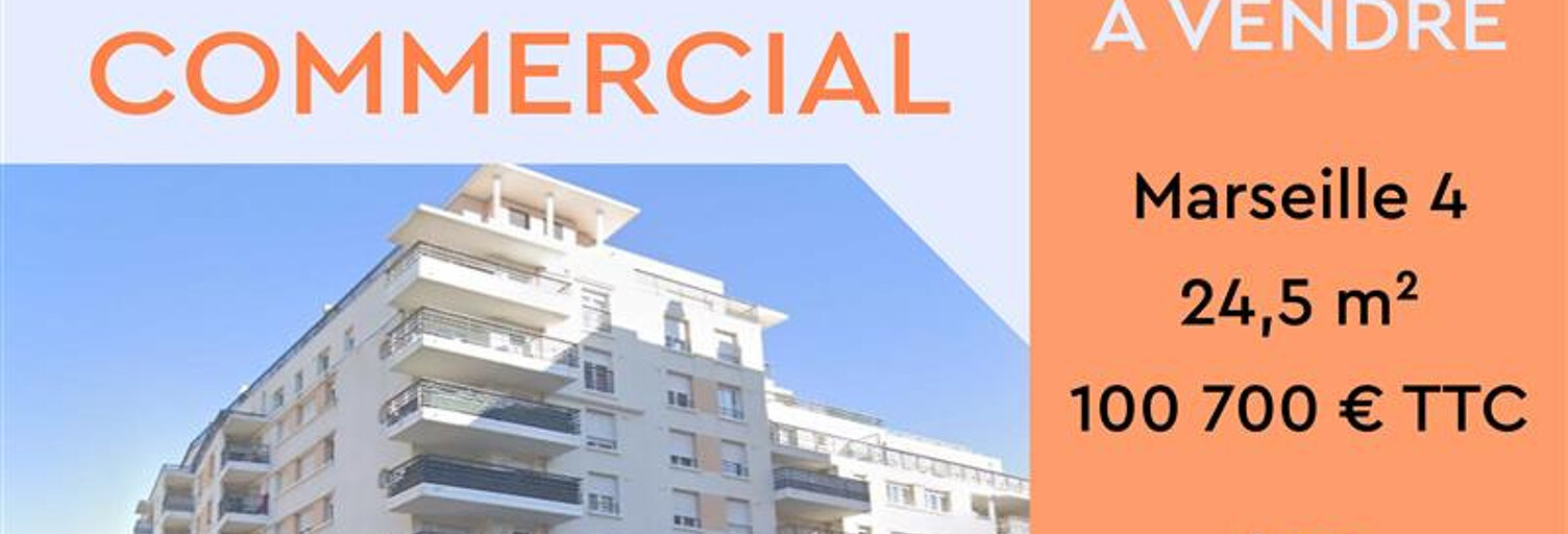Commerce  24 m² à vendre à Marseille 4 (13004)