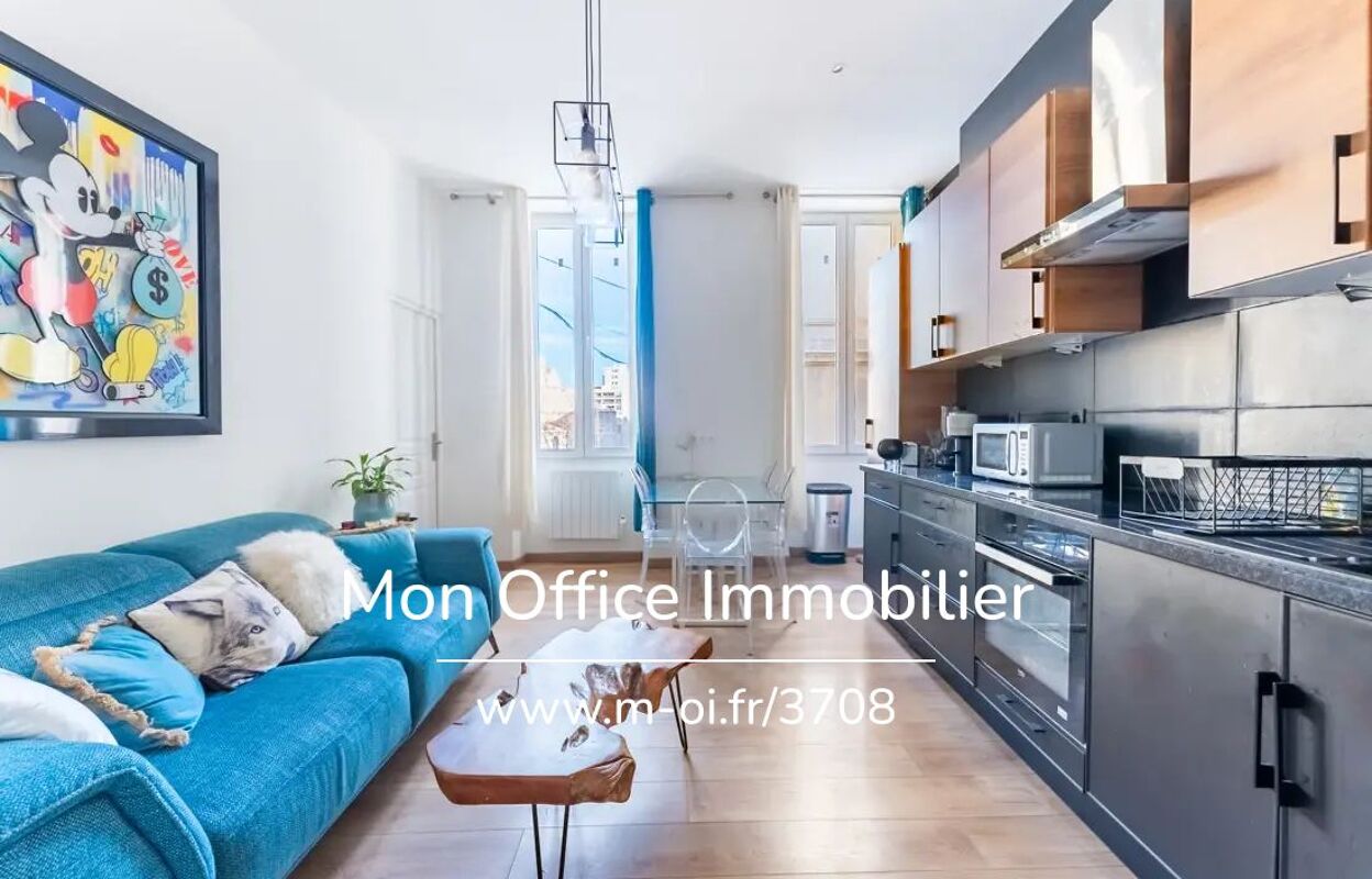 appartement 3 pièces 55 m2 à vendre à Marseille 2 (13002)