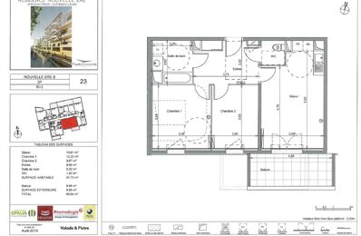 location appartement 826 € CC /mois à proximité de Sussargues (34160)