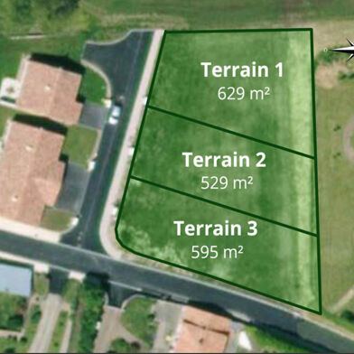 Terrain 595 m²