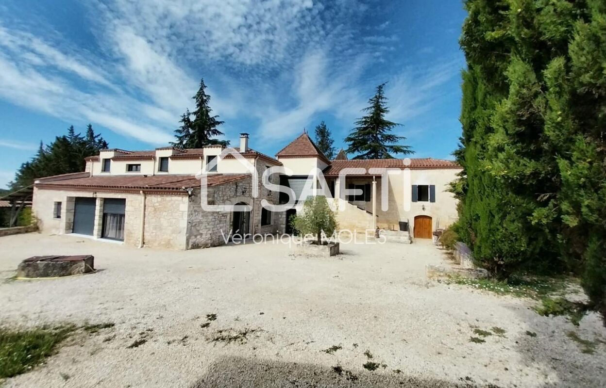 maison 7 pièces 290 m2 à vendre à Cremps (46230)