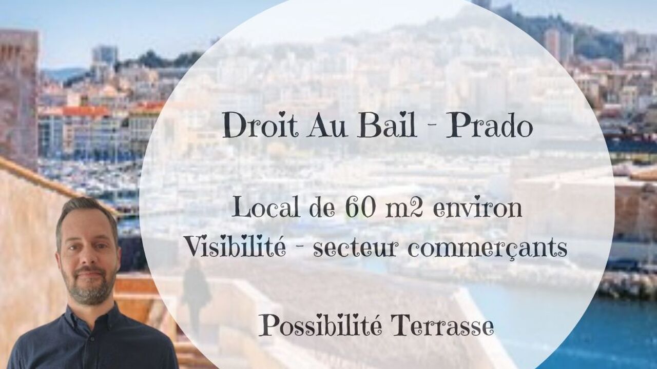 commerce  pièces 60 m2 à vendre à Marseille 8 (13008)