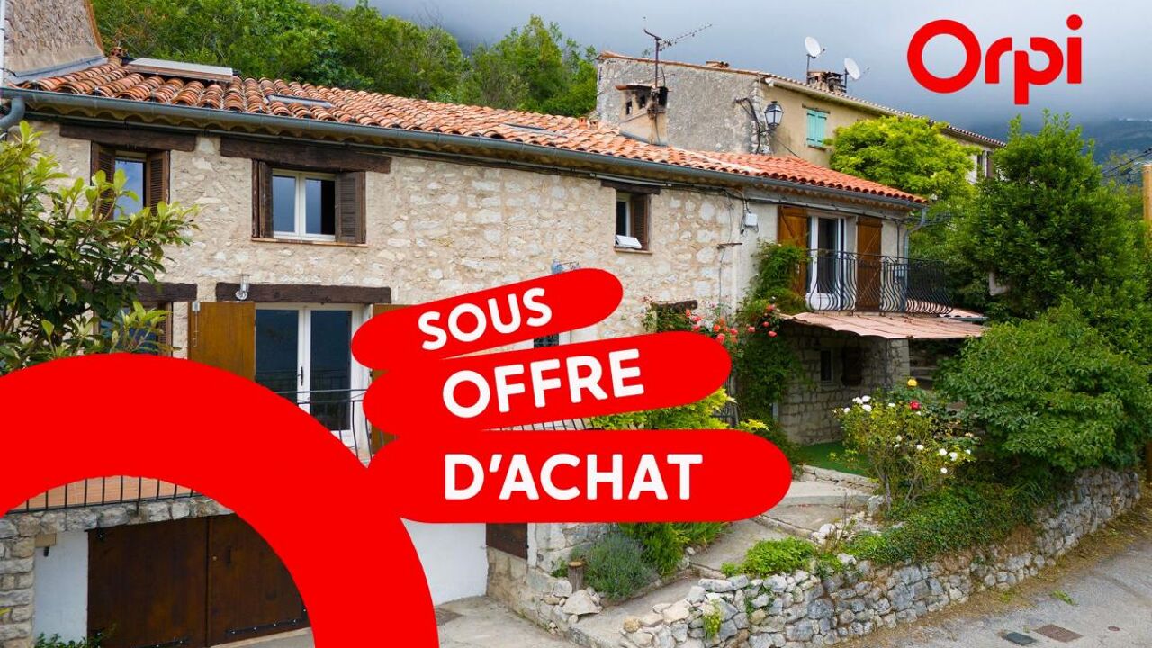 maison 4 pièces 78 m2 à vendre à Escragnolles (06460)