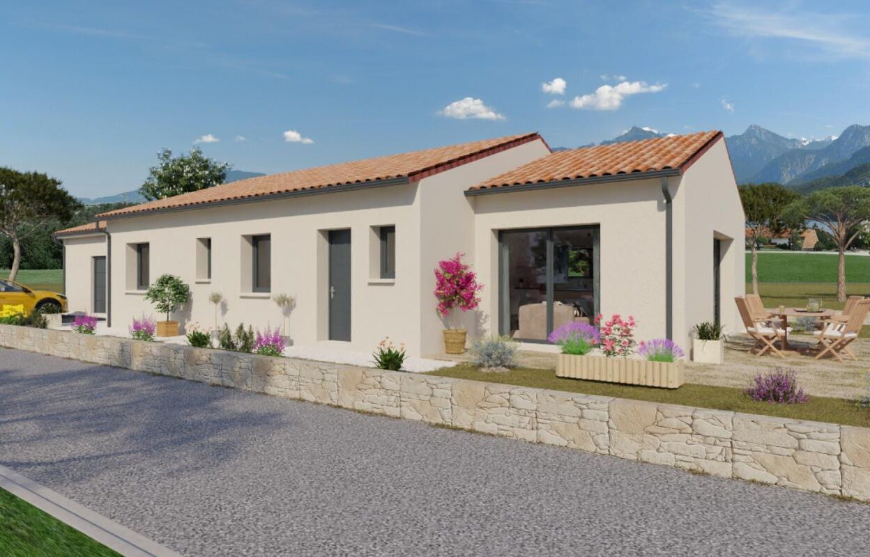 maison 90 m2 à construire à Beaumont-Lès-Valence (26760)