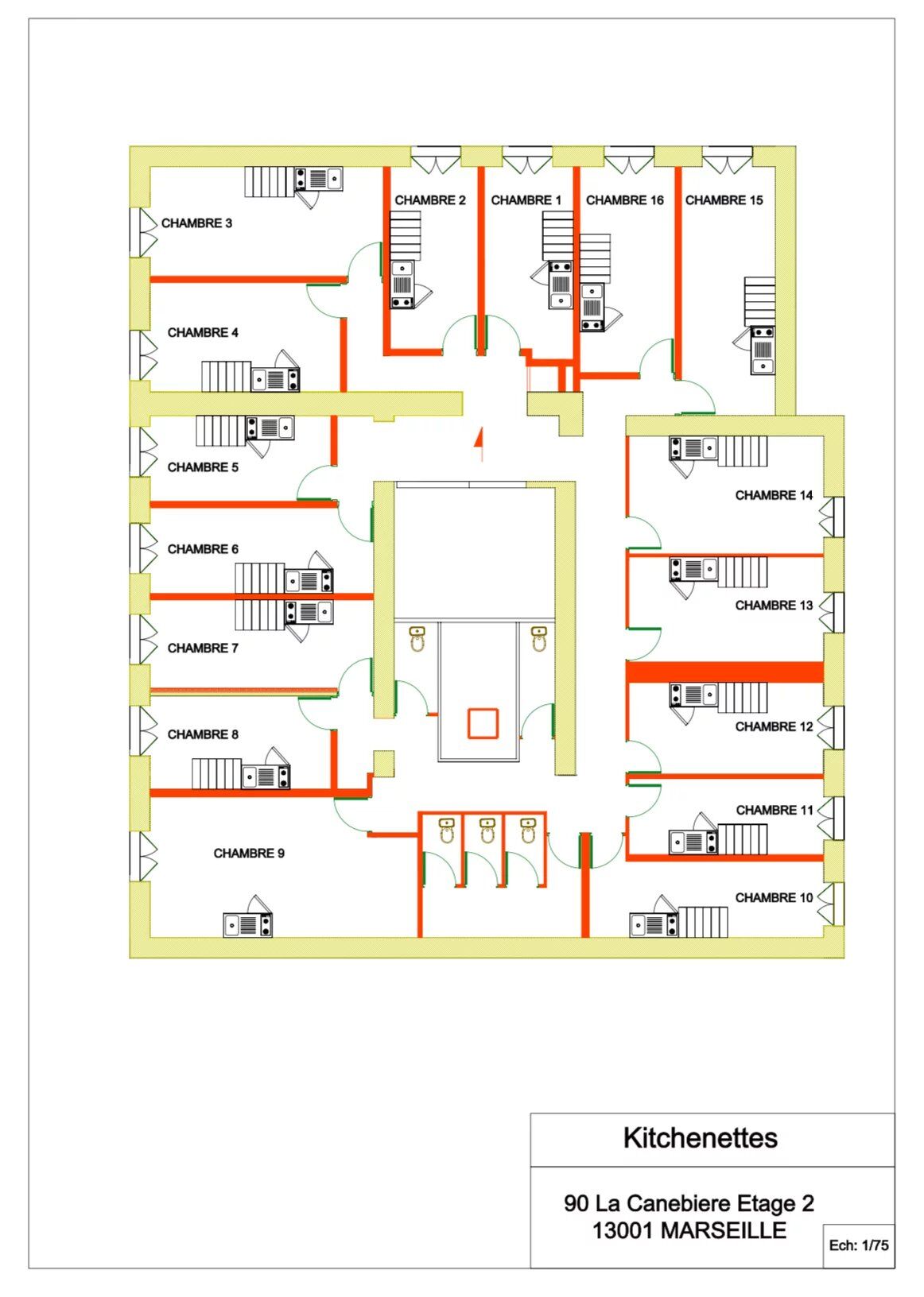 Appartement 16 pièces  à vendre Marseille 1er 13001