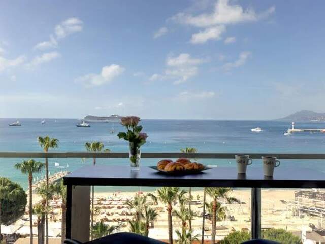 Appartement vue panoramique  mer Cannes Croisette — photo du bien