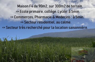 vente maison 195 876 € à proximité de Sainte-Rose (97439)