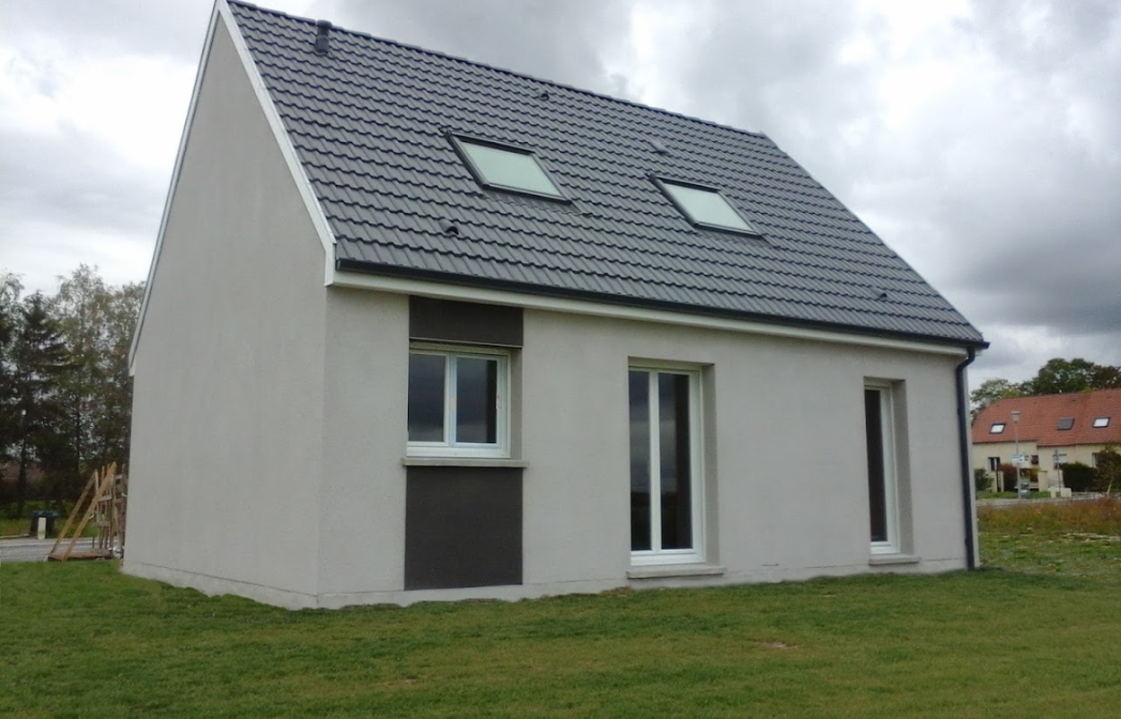 maison 85 m2 à construire à Rieux (60870)