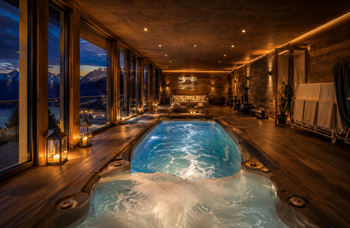 CHALET D'EXCEPTION   380 m2 | PISCINE INTÉRIEURE | JACUZZI | — photo 4