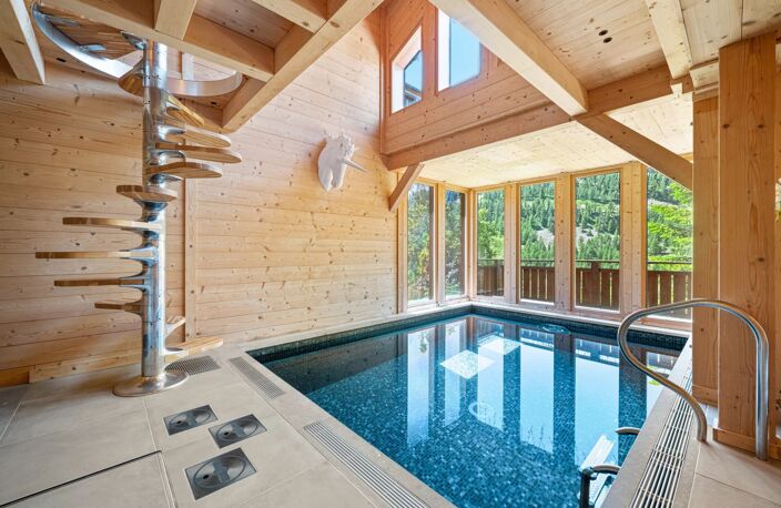 CHALET ISOLA 2000  | 6 CHAMBRES | 400m2 | PISCINE INTERIEUR — photo 5