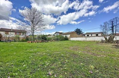 Terrain Luzinay 725 m2 coeur village avec permis de construi — photo du bien