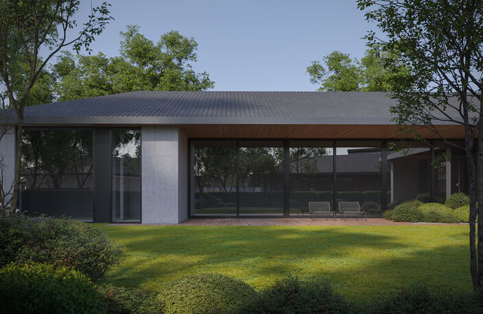 Terrain Luzinay 725 m2 coeur village avec permis de construi — photo 2