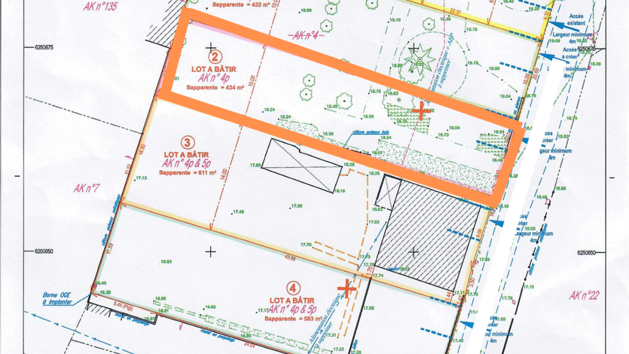 terrain  pièces 434 m2 à vendre à Loireauxence (44370)