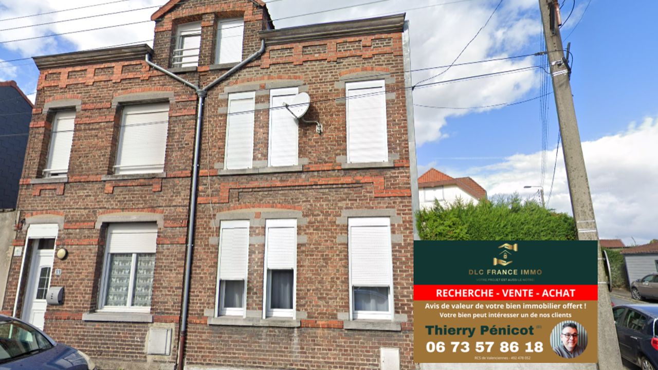 maison 6 pièces 118 m2 à vendre à Maubeuge (59600)