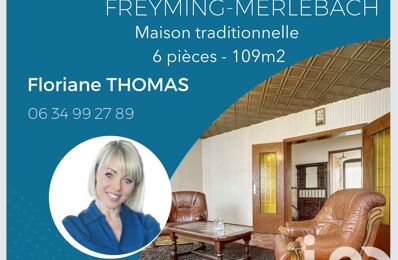 vente maison 120 000 € à proximité de Ham-sous-Varsberg (57880)