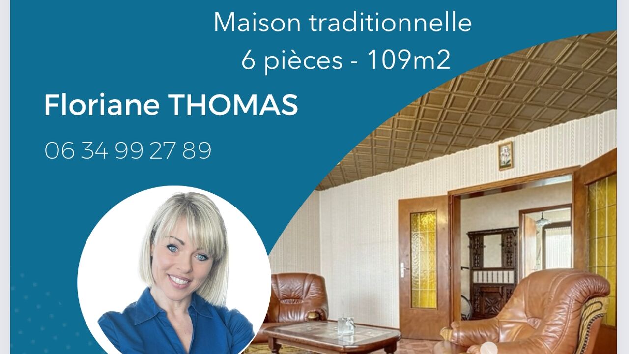 maison 6 pièces 109 m2 à vendre à Freyming-Merlebach (57800)