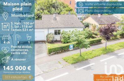 vente maison 145 000 € à proximité de Médière (25250)