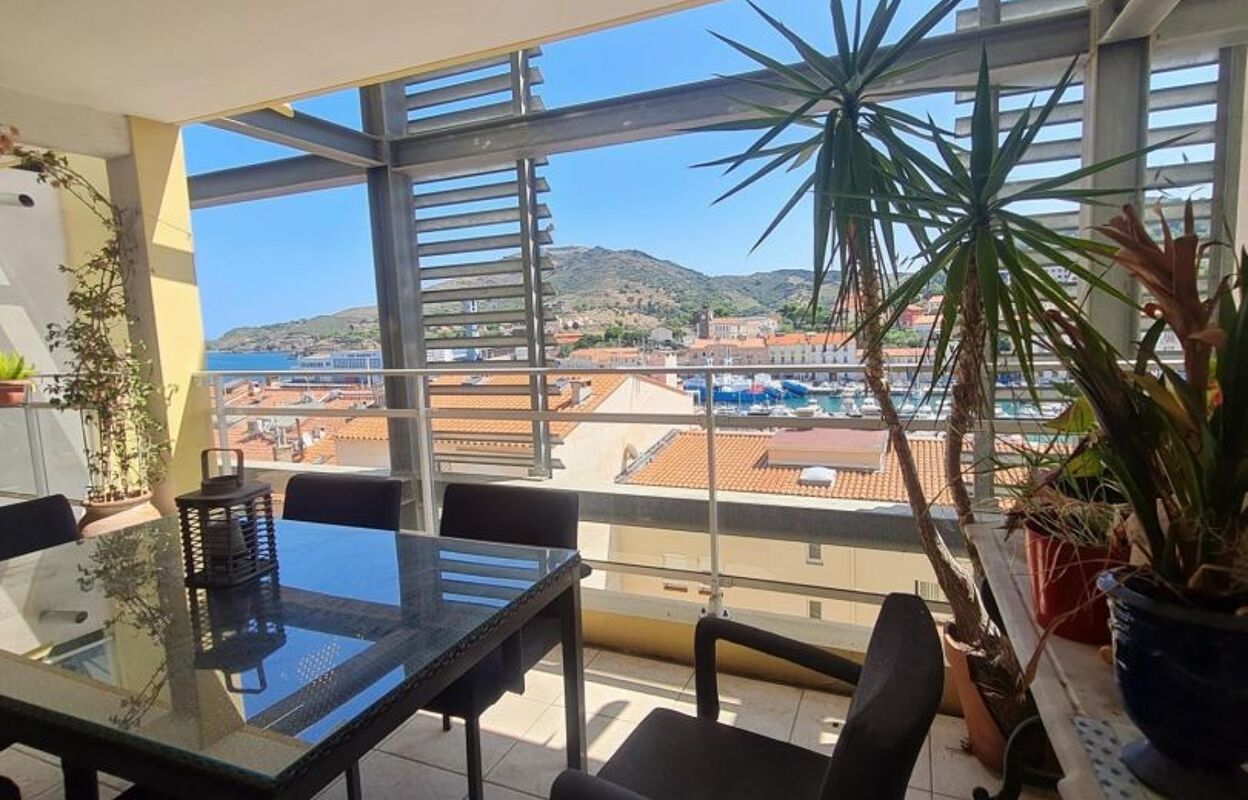 appartement 3 pièces 59 m2 à vendre à Port-Vendres (66660)