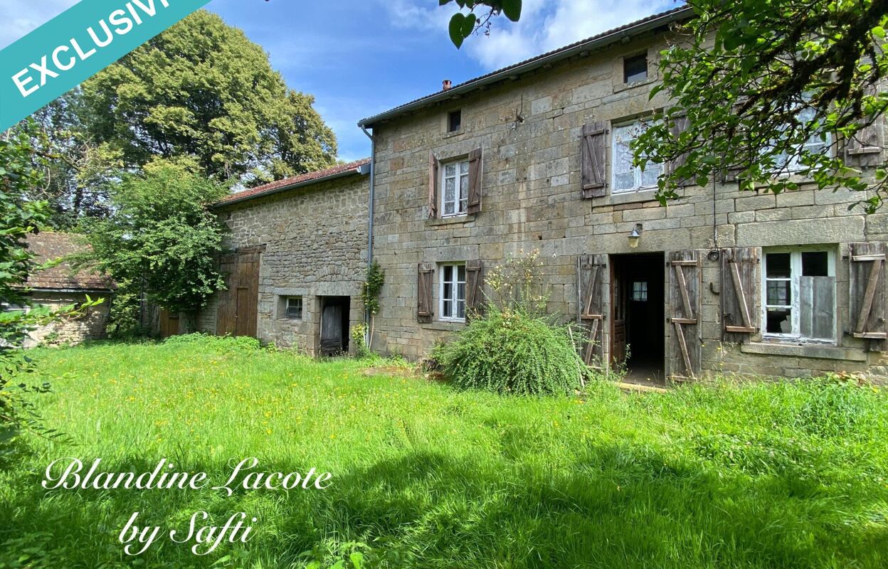 maison 5 pièces 110 m2 à vendre à Soubrebost (23250)