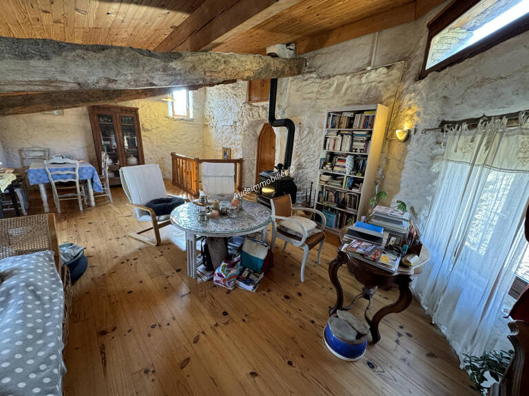 Maison de village en pierres avec jardin et terres — photo 1