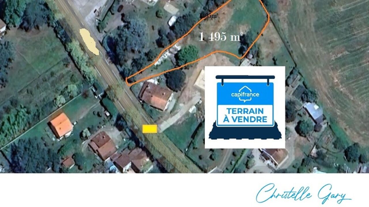 terrain  pièces 1495 m2 à vendre à Cintegabelle (31550)