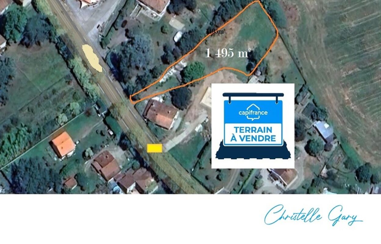 terrain  pièces 1495 m2 à vendre à Cintegabelle (31550)