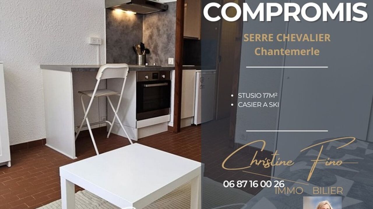 appartement 1 pièces 16 m2 à vendre à Saint-Chaffrey (05330)