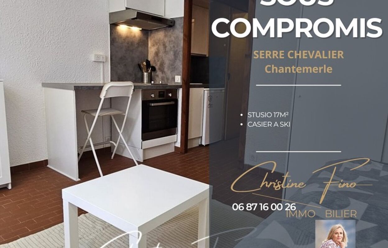 appartement 1 pièces 16 m2 à vendre à Saint-Chaffrey (05330)