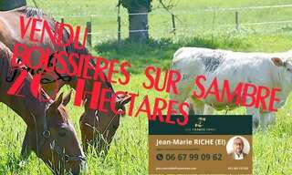 Terrain   m² à vendre à Boussières-sur-Sambre (59330)