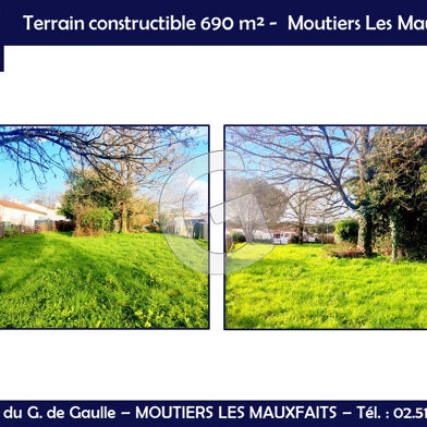 Terrain 690 m²