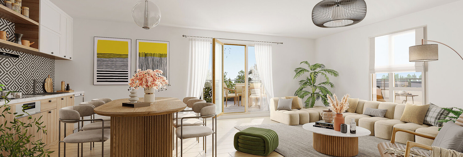 Appartement neuf T2, T3 Pièce 0 à 68 m² à vendre à Menucourt (95180)