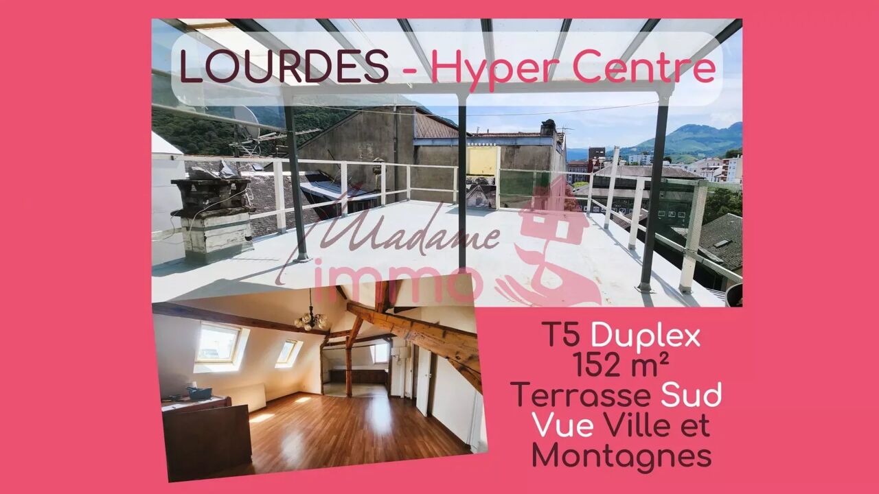 appartement 5 pièces 133 m2 à vendre à Lourdes (65100)