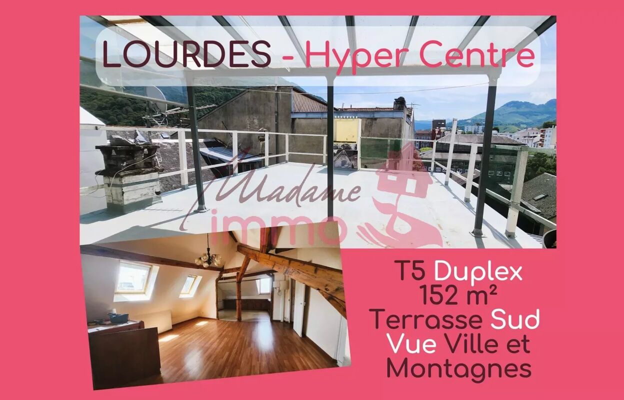 appartement 5 pièces 133 m2 à vendre à Lourdes (65100)