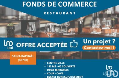 commerce  pièces 112 m2 à vendre à Saint-Raphaël (83530)