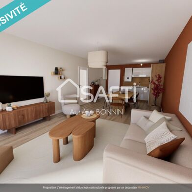 Appartement 2 pièces 54 m²