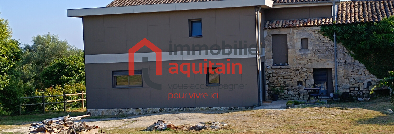 Maison 6 Pièces 181 m² à vendre à Val de Virvée (33240)