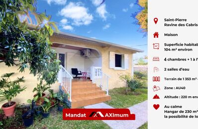 vente maison 705 250 € à proximité de Cilaos (97413)