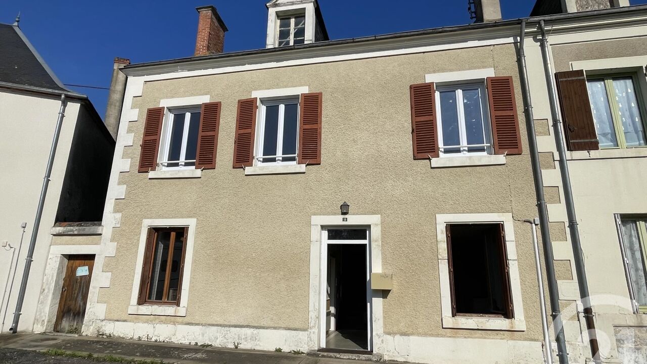 maison 3 pièces 97 m2 à vendre à Pruniers (36120)