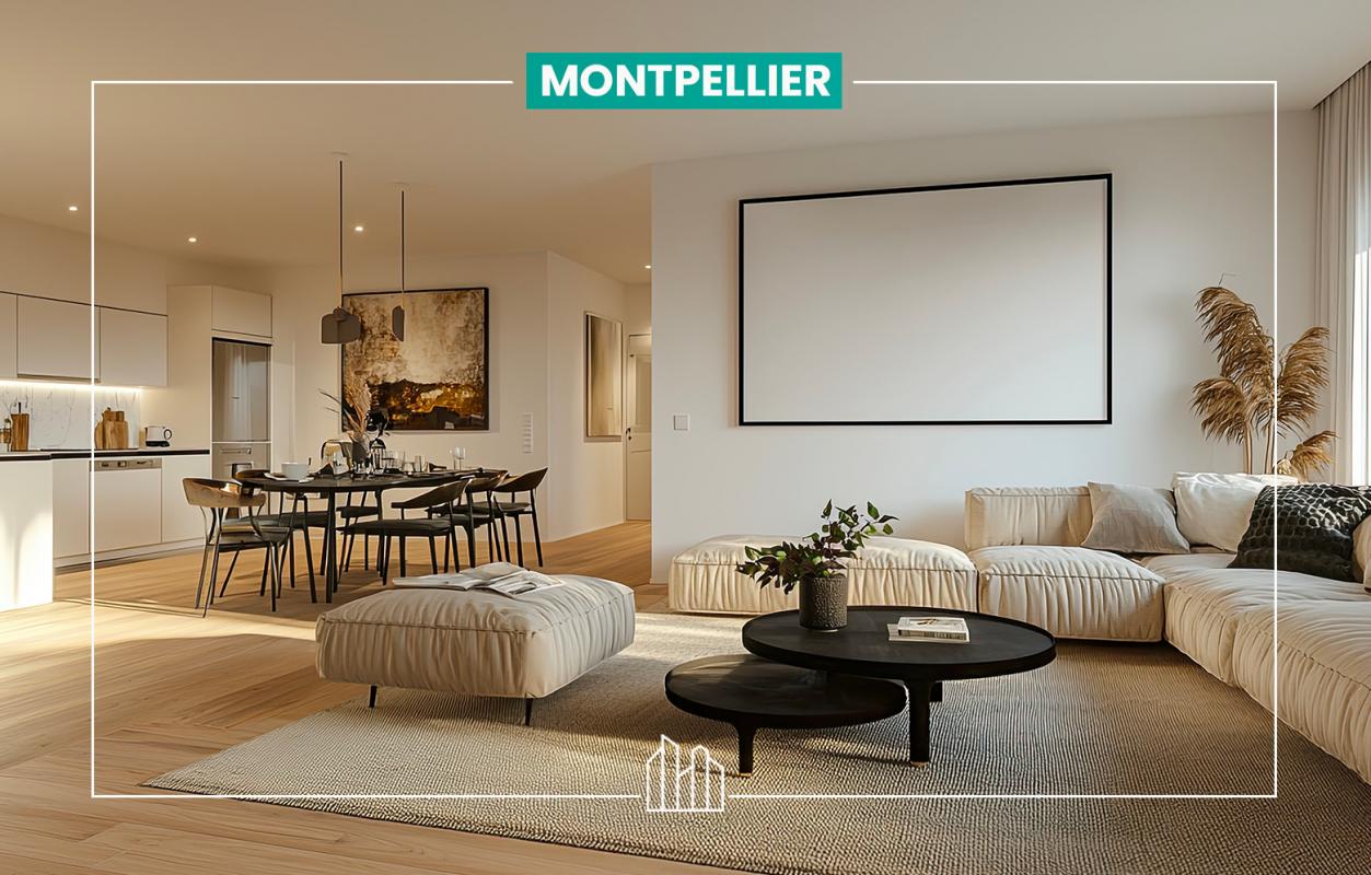 Appartement  T3 à vendre Montpellier 34000