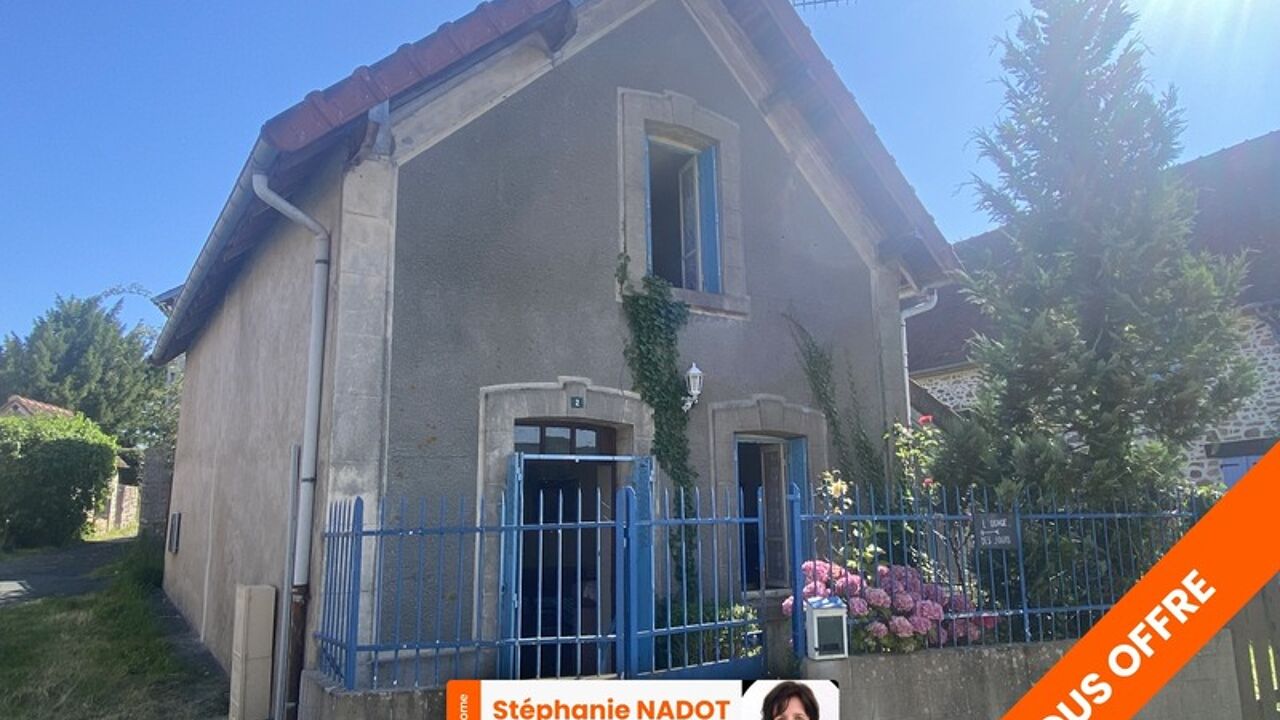 maison 3 pièces 58 m2 à vendre à Saint-Sulpice-le-Dunois (23800)