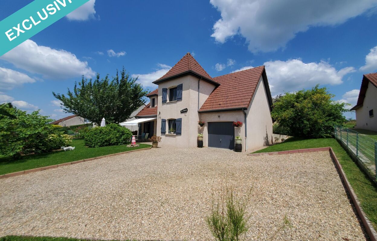 maison 5 pièces 130 m2 à vendre à Saint-Vallier (71230)